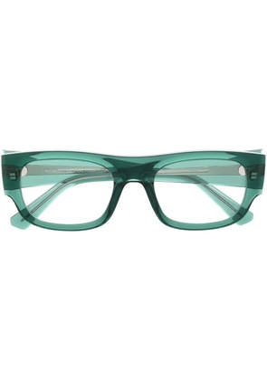 Ray-Ban rectangle-frame clear-lenses glasses - Green