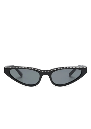 Linda Farrow x Magda Butrym cat-eye sunglasses - Black