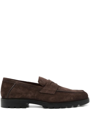 Santoni Carlo loafers - Brown