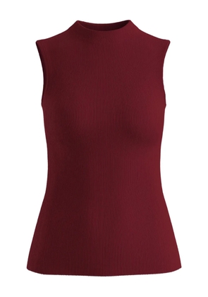 BOSS ribbed sleeveless top - Red