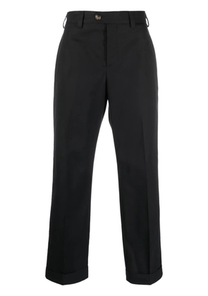 PT Torino pressed-crease straight-leg trousers - Blue