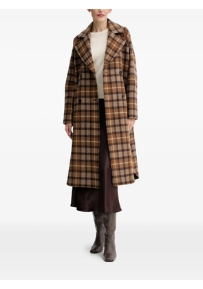 Marc O'Polo double-breasted coat - Brown