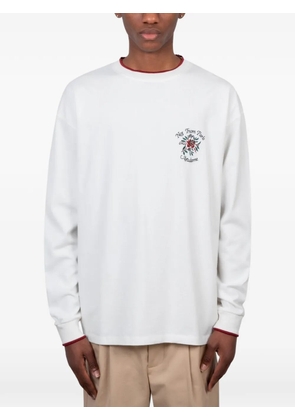Drôle De Monsieur long-sleeved T-shirt - White