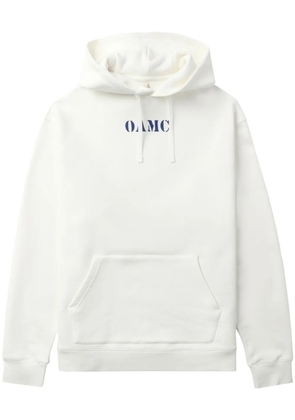 OAMC logo-print hoodie - White