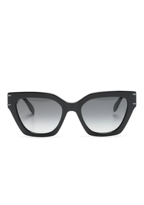 Alexander McQueen Eyewear two-tone cat-eye sunglasses - Black