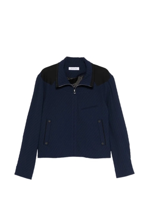 Kiko Kostadinov Noro textured blouson - Blue