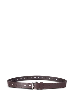 Hed Mayner perforated belt - Brown