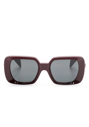 Versace Eyewear Medusa-plaque sunglasses - Red