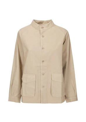Labo Art Ines buttoned flap-pocket jacket - Neutrals