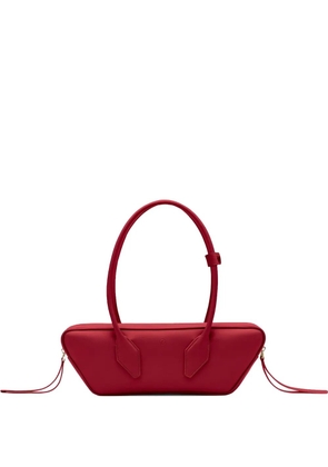 FRANCESCO BIASIA Afra zip calfskin shoulder bag - Red