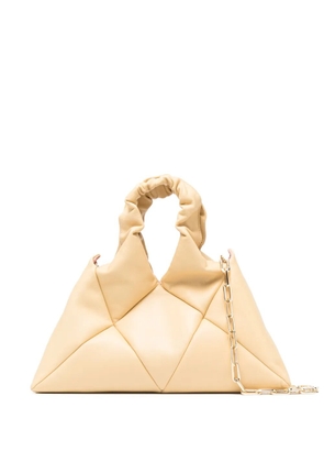 Reco Didi quilted leather tote bag - Yellow