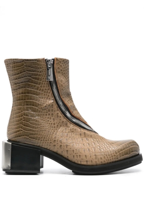 GmbH Ergonomic Riding ankle boots - Brown