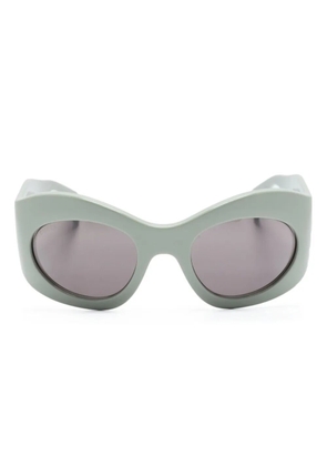 Gucci Eyewear oval-frame sunglasses - Green