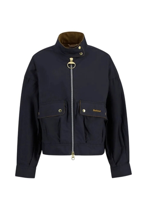 Barbour corduroy-collar jacket - Blue