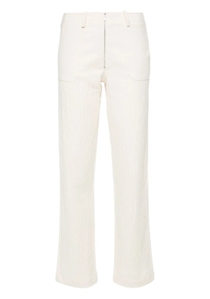 Musier creased tapered trousers - Neutrals