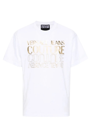 Versace Jeans Couture logo-print cotton T-shirt - White