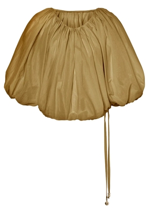 Philosophy Di Lorenzo Serafini gathered blouse - Neutrals