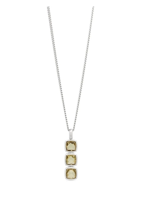 Tom Wood Athena pendant necklace - Silver