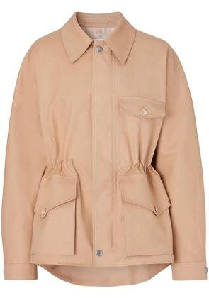 Burberry gabardine cotton jacket - Neutrals