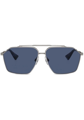 Dolce & Gabbana Eyewear square-frame sunglasses - Silver