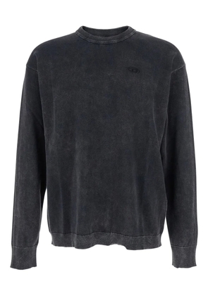 Diesel acid-wash crew-neck sweatshirt - Grey