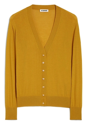 Jil Sander knitted cardigan - Yellow