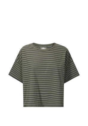 Labo Art striped T-shirt - Green