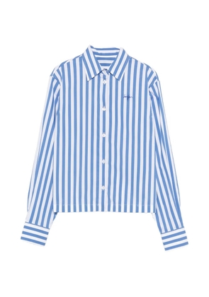 Maison Labiche striped-pattern shirt - Blue