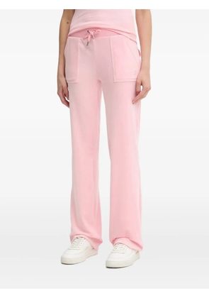 Juicy Couture logo-embroidered track pants - Pink
