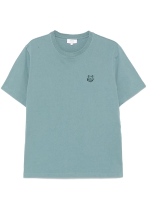 Maison Kitsuné Fox-motif T-shirt - Blue