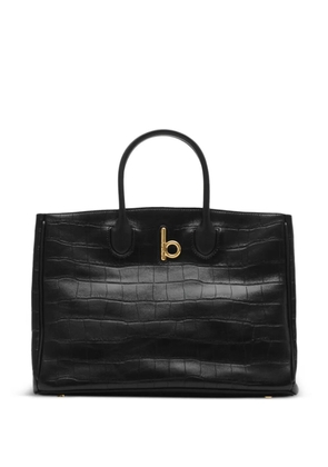 Burberry small Rocking Horse tote​ bag - Black