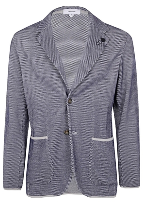 Lardini single-breasted blazer - Blue