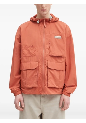 Columbia hooded windbreaker jacket - Orange