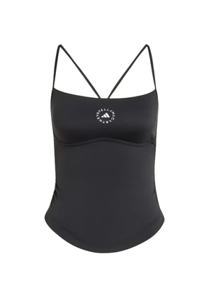 adidas by Stella McCartney spaghetti strap crop top - Black