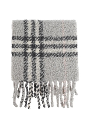 Burberry fringed scarf - Grey