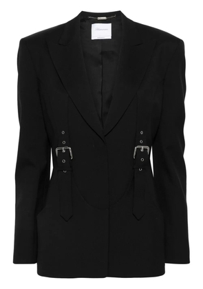 Blumarine buckle-detailed blazer - Black