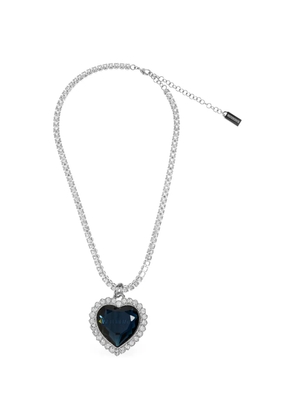 VETEMENTS heart-pendant necklace - Silver