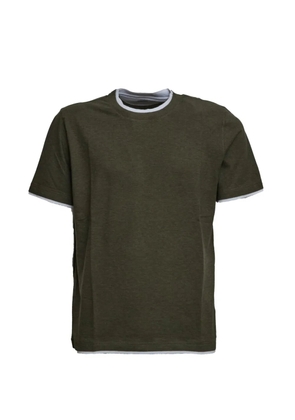 Fedeli Duo cotton T-shirt - Green