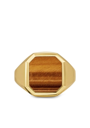 David Yurman 18K yellow gold Streamline® signet ring