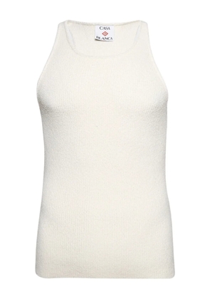 Casablanca basic tank top - White