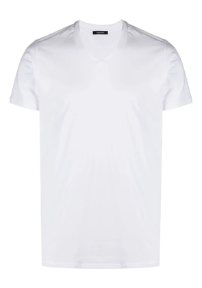 TOM FORD V-neck short-sleeved T-shirt - White