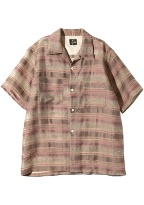 Needles One-Up short-sleeve shirt - Neutrals