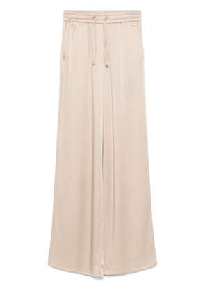 Herno satin trousers - Neutrals