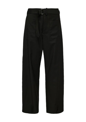 Nº21 belted trousers - Black