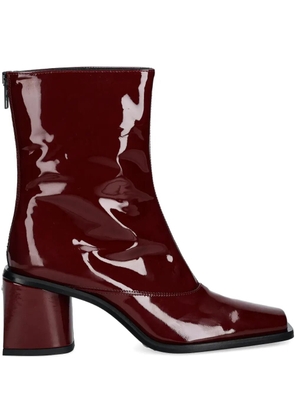 Kenzo 75mm Kimi square-toe boots - Red