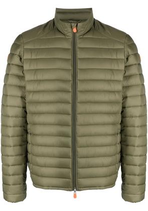 Save The Duck high-neck padded jacket - Green