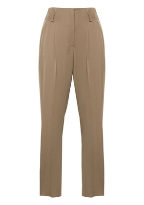 Max Mara darted tapered trousers - Brown