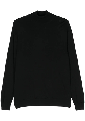 D4.0 wool sweater - Black