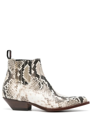 Sonora 40mm Hidalgo leather boots - Neutrals