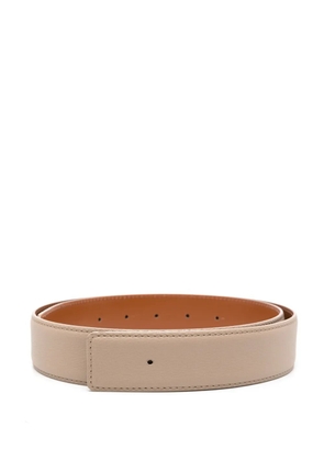 Santoni leather belt - Neutrals
